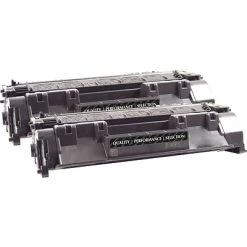Quill Brand® Remanufactured Black Standard Yield Toner Cartridge Replacement For HP 80A (CF280AD), 2/Pack (Lifetime Warranty)