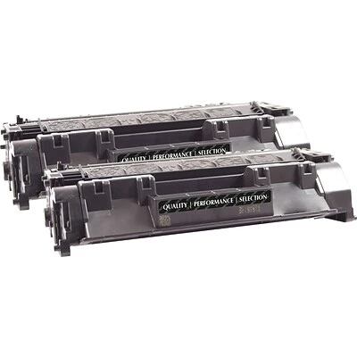 Quill Brand® Remanufactured Black Standard Yield Toner Cartridge Replacement for HP 80A (CF280AD), 2/Pack (Lifetime Warranty) Quill Brand® Remanufactured Black Standard Yield Toner Cartridge Replacement For HP 80A (CF280AD), 2/Pack (Lifetime Warranty) -Avery shop s0982961 s7