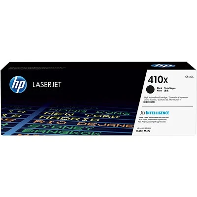HP 410X Black High Yield Toner Cartridge (CF410X) HP 410X Black High Yield Toner Cartridge (CF410X) -Avery shop s0998420 s7