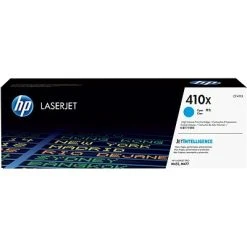 HP 410X Cyan High Yield Toner Cartridge (CF411X)