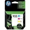 HP 933 Cyan/Magenta/Yellow Standard Yield Ink Cartridge, 3/Pack (N9H56FN#140) 1 HP 933 Cyan/Magenta/Yellow Standard Yield Ink Cartridge, 3/Pack (N9H56FN#140) -Avery shop s1004806 s7