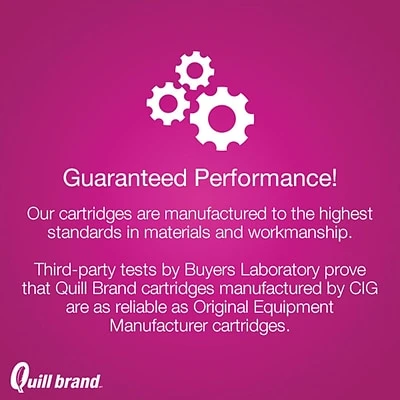 Quill Brand® Remanufactured Cyan Standard Yield Toner Cartridge Replacement For HP 507A (CE401A) (Lifetime Warranty) 5 Quill Brand® Remanufactured Cyan Standard Yield Toner Cartridge Replacement For HP 507A (CE401A) (Lifetime Warranty) - Image 3