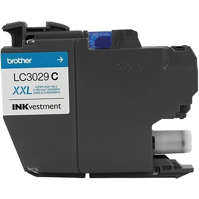 Brother LC3029C Cyan Extra High Yield Ink Cartridge 3 Brother LC3029C Cyan Extra High Yield Ink Cartridge