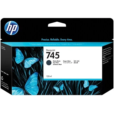 HP 745 Matte Black Standard Yield DesignJet Ink Cartridge (F9J99A) HP 745 Matte Black Standard Yield DesignJet Ink Cartridge (F9J99A) -Avery shop s1101166 s7
