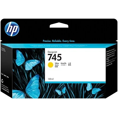HP 745 Yellow Standard Yield DesignJet Ink Cartridge (F9J96A) HP 745 Yellow Standard Yield DesignJet Ink Cartridge (F9J96A) -Avery shop s1101169 s7