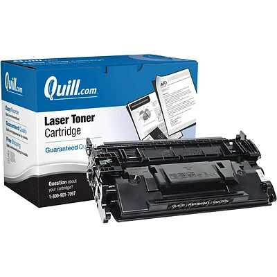 Quill Brand® Remanufactured Black High Yield Toner Cartridge Replacement for HP 26X (CF226X) (Lifetime Warranty) Quill Brand® Remanufactured Black High Yield Toner Cartridge Replacement For HP 26X (CF226X) (Lifetime Warranty) -Avery shop s1135475 s7