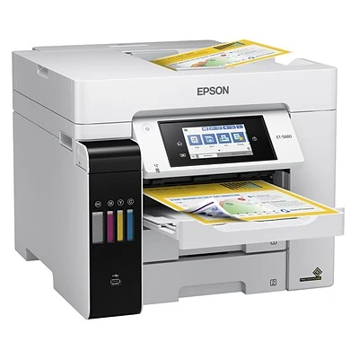 Epson EcoTank® Pro ET-5880 Wireless All-in-One Cartridge-Free SuperTank Office Printer with PCL/Postscript Support Printers Epson EcoTank® Pro ET-5880 Wireless All-in-One Cartridge-Free SuperTank Office Printer With PCL/Postscript Support -Avery shop s1179154 s7
