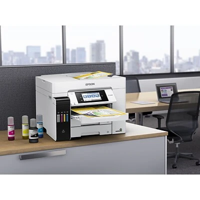 Printers Epson EcoTank® Pro ET-5800 Wireless All-in-One Cartridge-Free SuperTank Office Printer, Prints Up To 8.5" X 14" 9 Printers Epson EcoTank® Pro ET-5800 Wireless All-in-One Cartridge-Free SuperTank Office Printer, Prints Up To 8.5" X 14" - Image 7