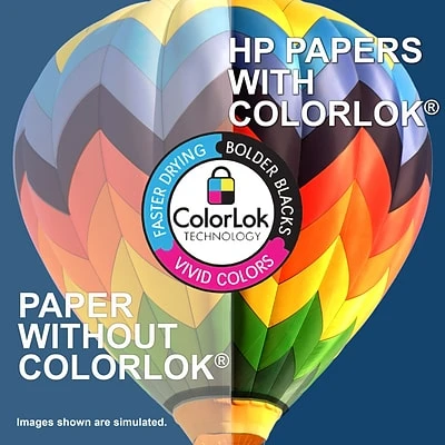 Copy & Printer Paper HP BrightWhite24 8.5" X 11" Color Copy Paper, 24 Lbs., 100 Brightness, 500 Sheets/Ream (HPB1124) 6 Copy & Printer Paper HP BrightWhite24 8.5" X 11" Color Copy Paper, 24 Lbs., 100 Brightness, 500 Sheets/Ream (HPB1124) - Image 5