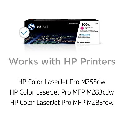 HP 206X Magenta High Yield Toner Cartridge (W2113X) 4 HP 206X Magenta High Yield Toner Cartridge (W2113X) - Image 2