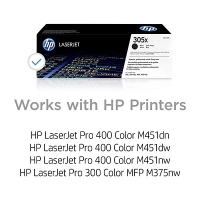 HP 305X Black High Yield Toner Cartridge (CE410X) HP 305X Black High Yield Toner Cartridge (CE410X) -Avery shop s1200362 s7