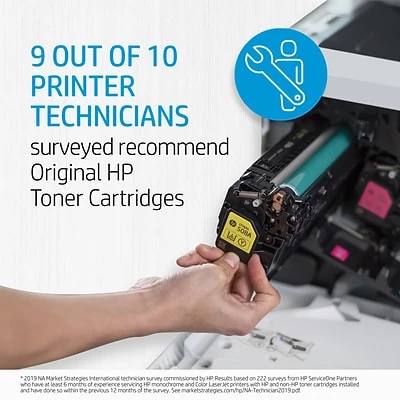 HP 202X Cyan/Magenta/Yellow High Yield Toner Cartridge, 3/Pack (CF500XM) 7 HP 202X Cyan/Magenta/Yellow High Yield Toner Cartridge, 3/Pack (CF500XM) - Image 5