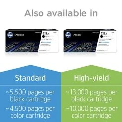 HP 212A Cyan Standard Yield Toner Cartridge (W2121A) -Avery shop s1205707 s7