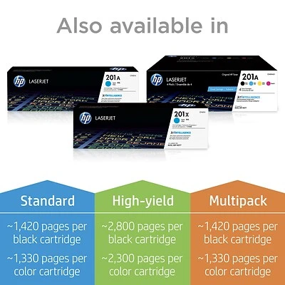 HP 201 Black Standard Yield Toner Cartridge (CF400A) HP 201 Black Standard Yield Toner Cartridge (CF400A) -Avery shop s1205716 s7
