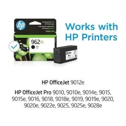 HP 962XL Black High Yield Ink Cartridge (3JA03AN#140) 3 HP 962XL Black High Yield Ink Cartridge (3JA03AN#140) -Avery shop s1208107 s7