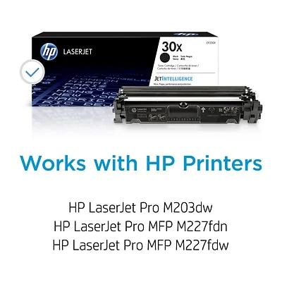HP 30X Black High Yield Toner Cartridge 4 HP 30X Black High Yield Toner Cartridge - Image 2