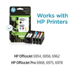 HP 902XL/902 Black High Yield And Cyan/Magenta/Yellow Standard Yield Ink Cartridge, 4/Pack (T0A39AN#140) 3 HP 902XL/902 Black High Yield And Cyan/Magenta/Yellow Standard Yield Ink Cartridge, 4/Pack (T0A39AN#140) -Avery shop s1228070 s7