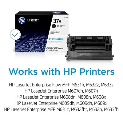 HP 37A Black Standard Yield Toner Cartridge (CF237A), print up to 11000 pages HP 37A Black Standard Yield Toner Cartridge (CF237A), Print Up To 11000 Pages -Avery shop s1228071 s7