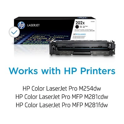 HP 202X Black High Yield Toner Cartridge (CF500X) 4 HP 202X Black High Yield Toner Cartridge (CF500X) - Image 2