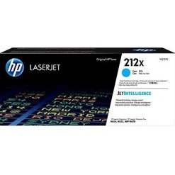 HP 212X Cyan High Yield Toner Cartridge (W2121X)