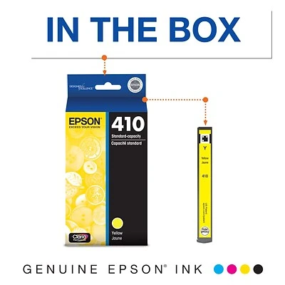 Epson T410 Yellow Standard Yield Ink Cartridge (T410420S) Epson T410 Yellow Standard Yield Ink Cartridge (T410420S) -Avery shop sp108670271 s7