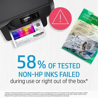 HP 65XL Black High Yield Ink Cartridge (N9K04AN#140) 7 HP 65XL Black High Yield Ink Cartridge (N9K04AN#140) - Image 5