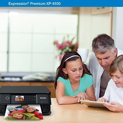 Epson Expression Premium XP-6100 Wireless Color Inkjet Small-In-One Printer Printers Epson Expression Premium XP-6100 Wireless Color Inkjet Small-In-One Printer -Avery shop sp113034964 s7