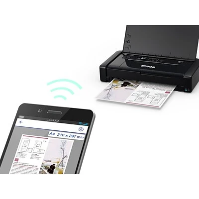 Printers Epson WorkForce® WF-110 Wireless, Lightweight, Compact Mobile Printer With Built-in Battery 6 Printers Epson WorkForce® WF-110 Wireless, Lightweight, Compact Mobile Printer With Built-in Battery - Image 4