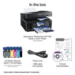 Printers Epson Expression Premium XP-7100 Wireless Color Inkjet Small-In-One Printer -Avery shop sp113036578 s7