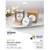 Avery Printable Laser/Inkjet Round Labels With Sure Feed, 2.5" Diameter, Glossy White, 90 Labels Per Pack (22830) 2 Avery Printable Laser/Inkjet Round Labels With Sure Feed, 2.5" Diameter, Glossy White, 90 Labels Per Pack (22830) -Avery shop sp114004425 s7