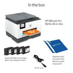 Printers HP OfficeJet Pro 9025e Wireless Color All-in-One Printer Includes 6 Months Of FREE Ink With HP+ (1G5M0A) -Avery shop sp124109421 s7