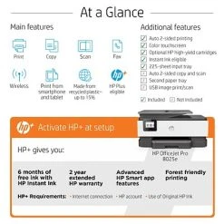 Printers HP OfficeJet Pro 8025e Wireless Color All-in-One Printer Includes 6 Months Of FREE Ink With HP+ (1K7K3A) 14 Printers HP OfficeJet Pro 8025e Wireless Color All-in-One Printer Includes 6 Months Of FREE Ink With HP+ (1K7K3A) -Avery shop sp124115168 s7