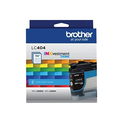 Brother LC404 Cyan Standard Yield Ink Cartridge (LC404CS) 3 Brother LC404 Cyan Standard Yield Ink Cartridge (LC404CS)