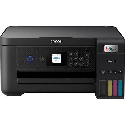 Printers Epson EcoTank ET-2850 Wireless Color All-In-One Printer (C11CJ63201) 3 Printers Epson EcoTank ET-2850 Wireless Color All-In-One Printer (C11CJ63201)