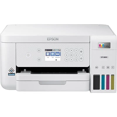 Epson EcoTank ET-3830 Wireless Color All-In-One Inkjet Printer (C11CJ62201) Printers Epson EcoTank ET-3830 Wireless Color All-In-One Inkjet Printer (C11CJ62201) -Avery shop sp132971380 s7