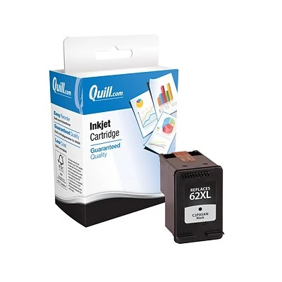 Quill Brand® Remanufactured Black High Yield Ink Cartridge Replacement for HP 62XL (C2P05AN) (Lifetime Warranty) Quill Brand® Remanufactured Black High Yield Ink Cartridge Replacement For HP 62XL (C2P05AN) (Lifetime Warranty) -Avery shop sp134248493 s7