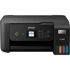 Printers Epson EcoTank ET-2800 Wireless Color All-In-One Inkjet Printer (C11CJ66201)