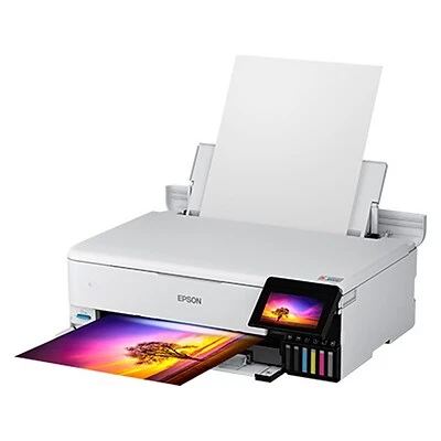 Printers Epson EcoTank Photo ET-8550 Wireless Wide Format Color All-In-One Inkjet Printer (C11CJ21201) 8 Printers Epson EcoTank Photo ET-8550 Wireless Wide Format Color All-In-One Inkjet Printer (C11CJ21201) - Image 6