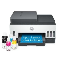 Printers HP Smart Tank 7301 Wireless All-in-One Cartridge-free Ink Tank Inkjet Printer, Up To 2 Years Of Ink Included (28B70A)