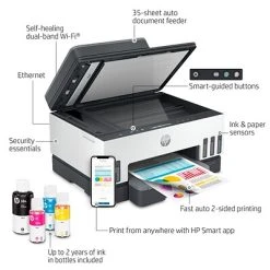 Printers HP Smart Tank 7301 Wireless All-in-One Cartridge-free Ink Tank Inkjet Printer, Up To 2 Years Of Ink Included (28B70A) -Avery shop sp145003990 s7