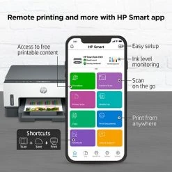 Printers HP Smart Tank 7001 Wireless All-in-One Cartridge-free Ink Tank Inkjet Printer, Up To 2 Years Of Ink Included (28B49A) -Avery shop sp145003995 s7