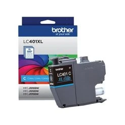 Brother LC401 Cyan High Yield Ink Cartridge (LC401XLCS) 4 Brother LC401 Cyan High Yield Ink Cartridge (LC401XLCS) -Avery shop sp149999408 s7