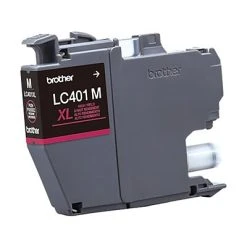 Brother LC401 Magenta High Yield Ink Cartridge (LC401XLMS)