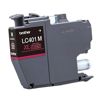Brother LC401 Magenta High Yield Ink Cartridge (LC401XLMS) 3 Brother LC401 Magenta High Yield Ink Cartridge (LC401XLMS)