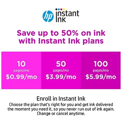 Printers HP Deskjet 3755 Wireless All-in-One Color Inkjet Printer, Includes 2 Months Of Instant Ink (J9V92A) 4 Printers HP Deskjet 3755 Wireless All-in-One Color Inkjet Printer, Includes 2 Months Of Instant Ink (J9V92A) - Image 2