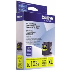 Brother LC103Y Yellow High Yield Ink Cartridge (LC103YS) 7 Brother LC103Y Yellow High Yield Ink Cartridge (LC103YS) -Avery shop sp163288759 s7