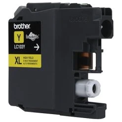 Brother LC103Y Yellow High Yield Ink Cartridge (LC103YS) 8 Brother LC103Y Yellow High Yield Ink Cartridge (LC103YS) -Avery shop sp163288760 s7