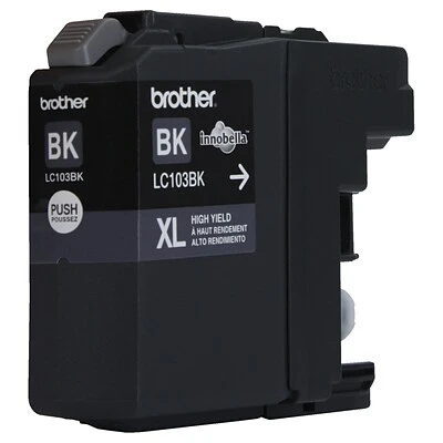 Brother LC103 Black High Yield Ink Cartridge (LC103BKS) Brother LC103 Black High Yield Ink Cartridge (LC103BKS) -Avery shop sp163288788 s7