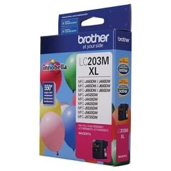 Brother LC203MS Magenta High Yield Ink Cartridge (LC203MS) 7 Brother LC203MS Magenta High Yield Ink Cartridge (LC203MS) -Avery shop sp163288814 s7