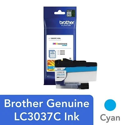 Brother LC3037C Cyan Super High Yield Ink Tank Cartridge Brother LC3037C Cyan Super High Yield Ink Tank Cartridge -Avery shop sp163289743 s7